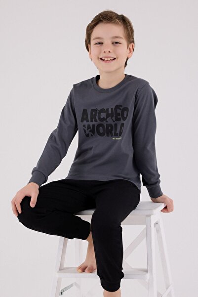 HAUSEkids 2-8 Years Adventures World Boy's Suit-Space Grey