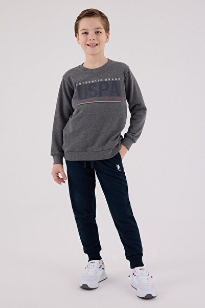 U.S. Polo Assn. 4-15 ani, licențiat de US Polo Assn, echipa pentru băieți - antracit