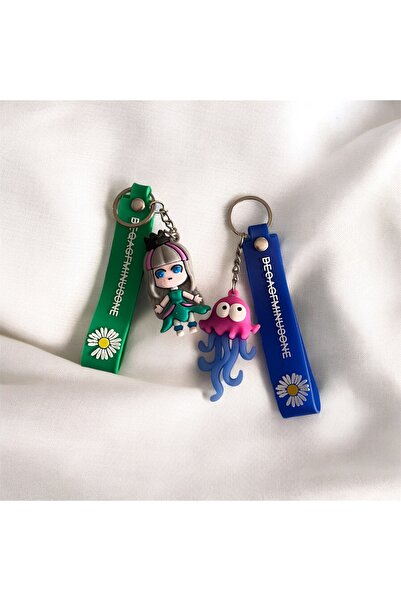 Store 2-Piece Silicone Keychain