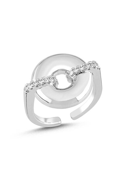Merano Design Evan Rhodium Ayarlanabilir Yüzük