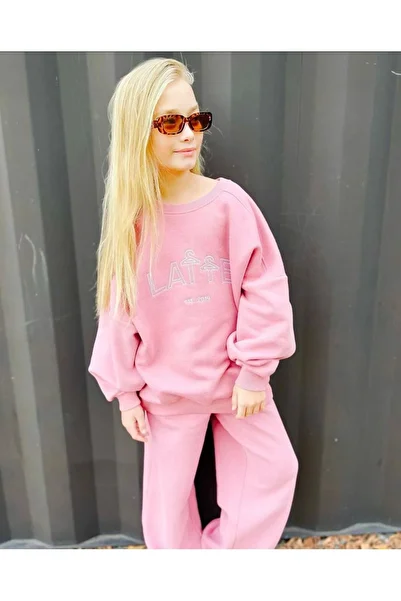 hashtag Trend Oversize Children's Tracksuit Set