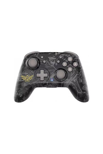 Hori Controler Wireless Zelda Negru și Gri pentru NSW