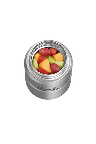 Thermos Paslanmaz Çelik Sıcak Soğuk Yalıtımlı 0,47 Litre Kaşıklı Yemek Termosu Renkli