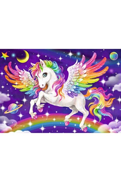 RAVENSBURGER Puzzle - Unicorn and Pegasus, 2x24 pieces