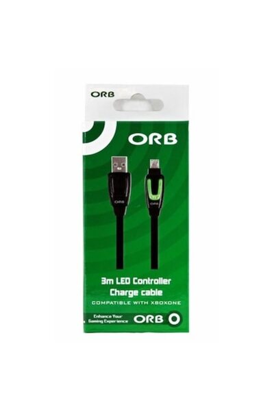 Orb 3M LED Controller Charge and Play Cable Xbox One