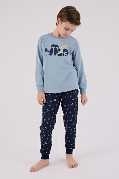 HAUSEkids 2-8 Years Wild Bull Boy's Suit-Blue