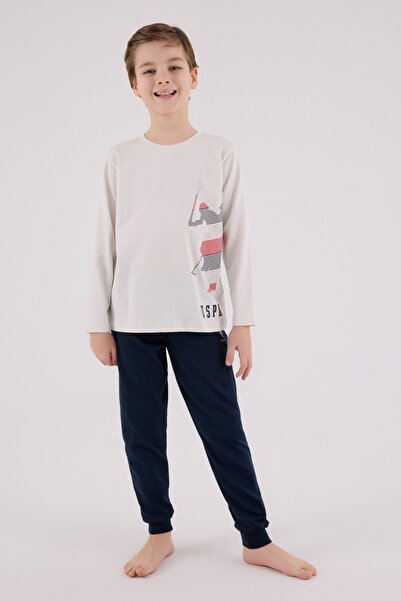 U.S. Polo Assn. 4-15 ani Licențiat Us Polo Assn Băiat Team-Stone