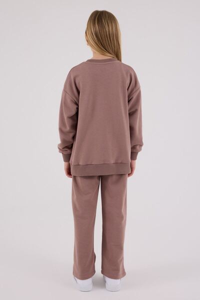 U.S. Polo Assn. 4-15 Years Old Licensed Us Polo Assn Girl's Suit-Mink