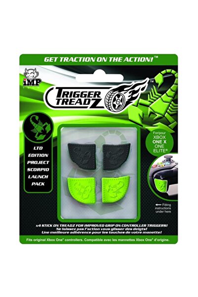 iMP Tech Gripuri Trigger Treadz Ltd Edition Project Scorpio Negru Verde Xbox One