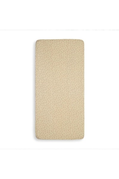 Jollein Fitted Sheet, Cotton, 120x60cm, Beige
