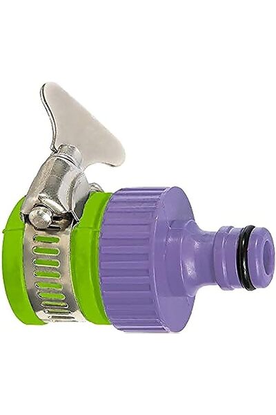 PALISAD Plastic Adapter with External Clamp 3/4, Hose Pipe Connector