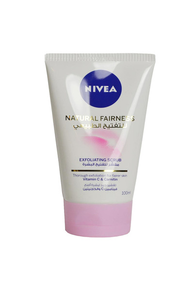 NIVEA Natural Fairness Exfoliating Scrub, 100ml