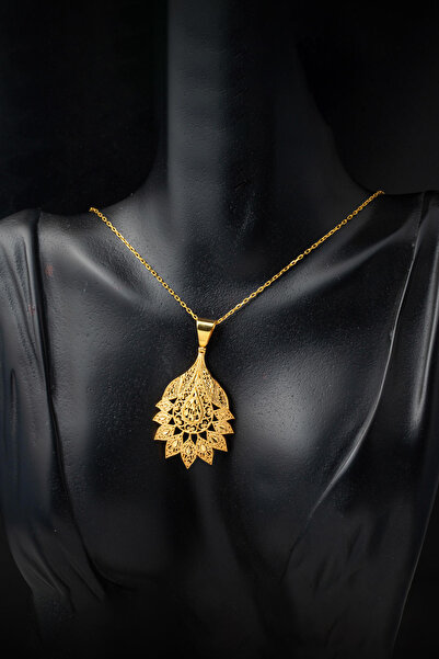 Bilezikci Hint Motifli 22 Ayar Altın Kolye