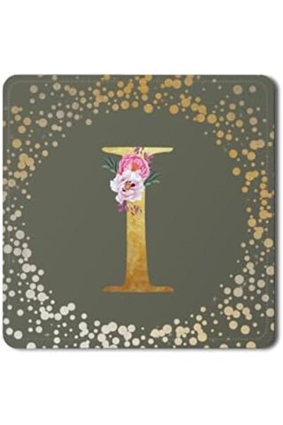 Stylizedd 2 Pack Designer Leather Coasters Mat for Beverage Drinks- Custom Mo...