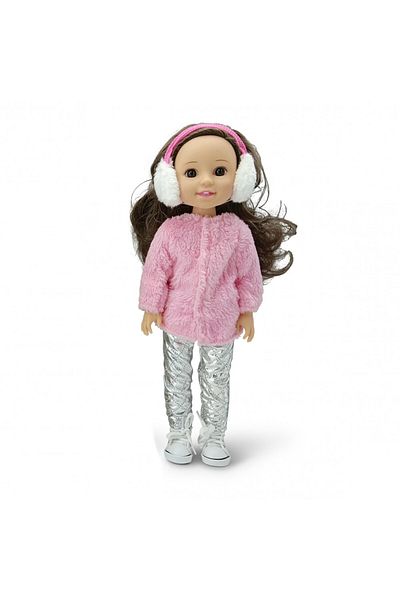 Moni Doll 38 cm with winter clothes Fairy Doll winter
