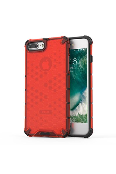 Atlas Husa APPLE iPhone 7 Plus \ 8 Plus Gel TPU Honeycomb Armor (Rosu)