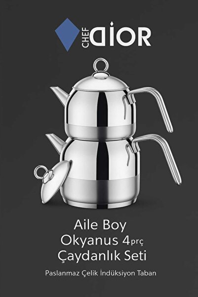 Chef Dior Aile Boy Okyanus Çaydanlık Takımı