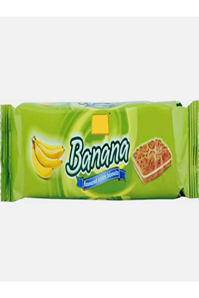 pran بسكويت كريمة الموز (24 × 90 جم) × 4 قطع