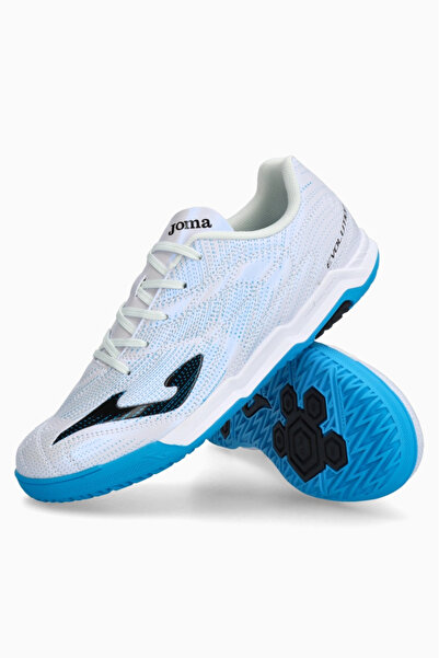 Joma حذاء إيفوليوشن JR 2532 أبيض للاستخدام الداخلي في صالات الصالات لكرة الصالات