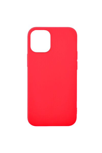 Atlas Husa APPLE iPhone 12 Silicone Cover (Rosu)