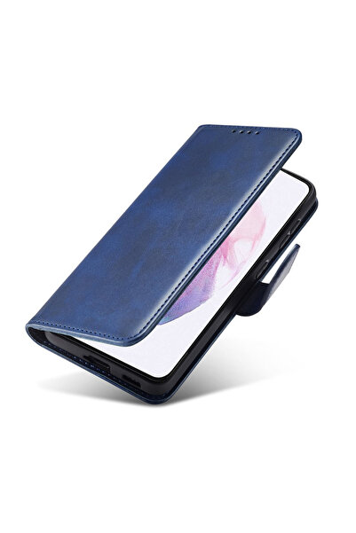 Atlas SAMSUNG Galaxy S21 Plus Fancy Book Δερμάτινη θήκη (Μπλε)