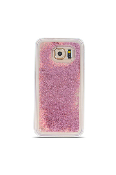 Atlas Husa SAMSUNG Galaxy A41 Sclipici Lichid (Perle RozAuriu)