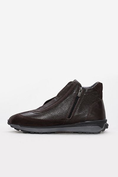 FAST STEP Genuine Leather & Fur Men's Classic Boots 856Kma528