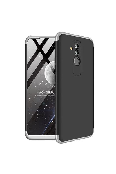 Atlas Husa HUAWEI Mate 20 Lite GKK 360 Full Cover (Argintiu/Negru)