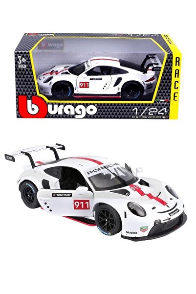 SCOWETTO Bburago 18-28013 Porsche 911 Rsr Gt (2020) 1:24 Scale Model Car, White