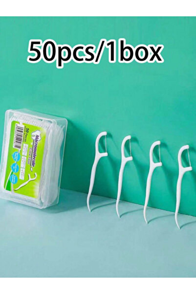 macromolecule Dental Care Kit 50pcs –Dental Floss & Toothbrush Set for Oral Hygiene