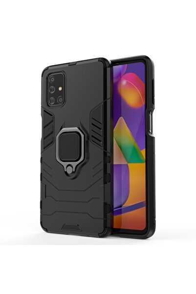 Atlas Husa SAMSUNG Galaxy M31s Ring Armor (Negru)