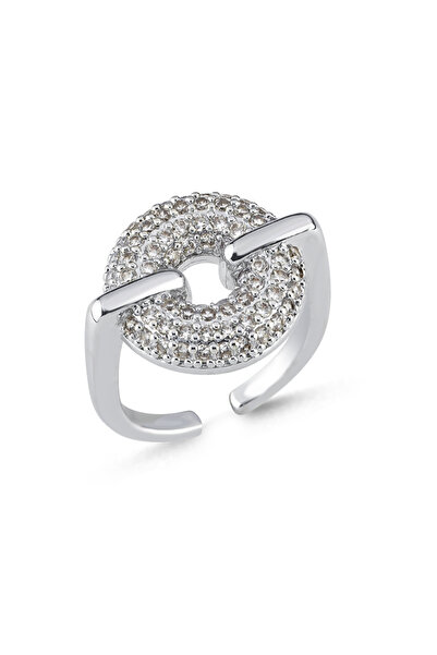 Merano Design Elsa Rhodium Ayarlanabilir Yüzük