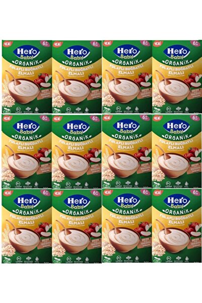 Hero Baby Organik Yulaflı Buğdaylı Elmalı 2400 gr