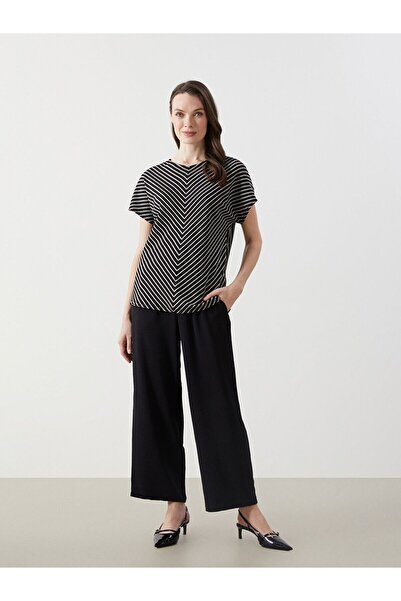 LC Waikiki Crew Neck Striped Women's T-Shirt
