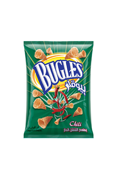 Bugles رقائق الذرة بالفلفل الحار، 125 جرام