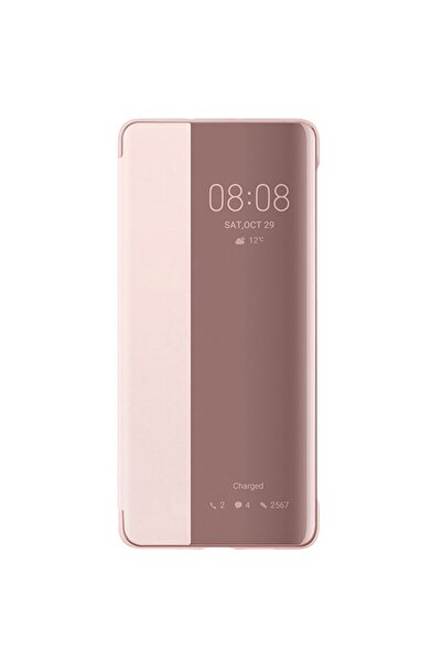 Atlas Husa HUAWEI P30 Flip Wallet Clear (RozAuriu)