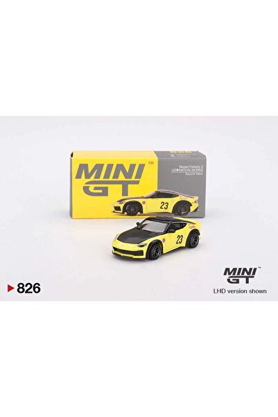 mini gt MGT00826 1/64 Nissan Z LB NATION WORKS Ikazuchi Yellow