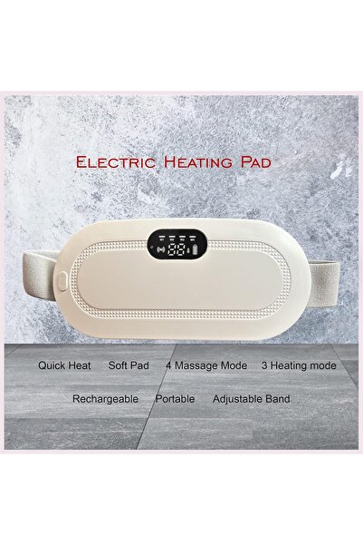 Heaven Portable Cordless Heating Pad - Thermal Pad Waist Heating Belt Rechargeable Cordless Menstrua