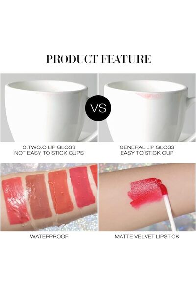 O.TWO.O Cosmetics O.TWO.O liquid matte long stay waterproof and smudge proof lip color lipstick VML 11