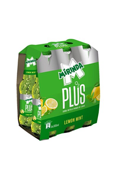 mirinda بلس ليمون ونعناع 300 مل