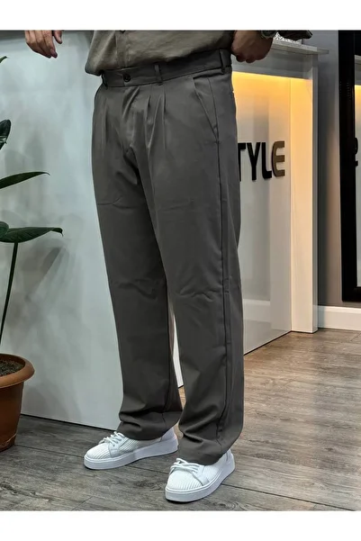 BYATA MENS STYLE MEN'S BAGGY FABRIC PANTS