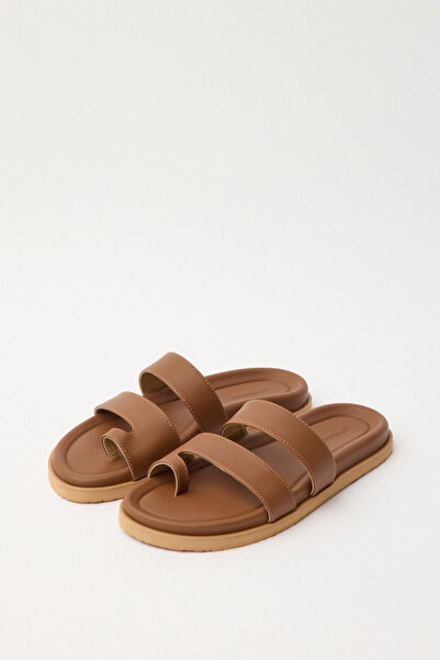 LUTVELIZADE Σανδάλια 2509 - Γυναικείες σαγιονάρες διπλής ζώνης Παντόφλες