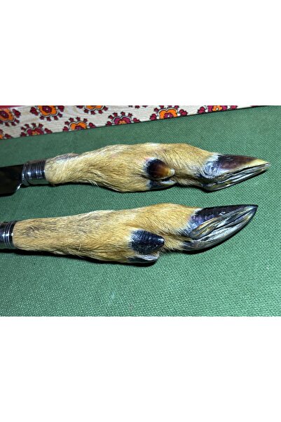 tayfuntufan antika koleksiyon 1960S French Karaca Feet Serving Set with Handle in Original Box