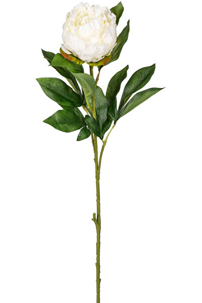 Herdekora Yapay Şakayık Beyaz 77 Cm.