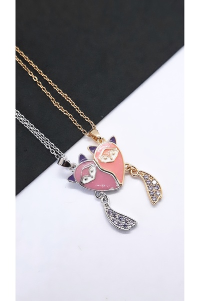 Serenity Arkadaşlık Kardeşlik Çiftler Çelik Kolye