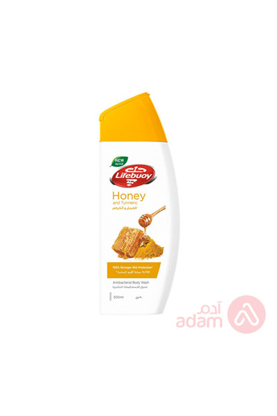 LİFEBUOY مجموعة BDY/WSH للعسل والكركم 300 لتر +