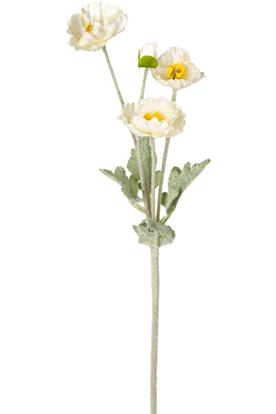 Herdekora Yapay Gelincik Beyaz 58 cm.