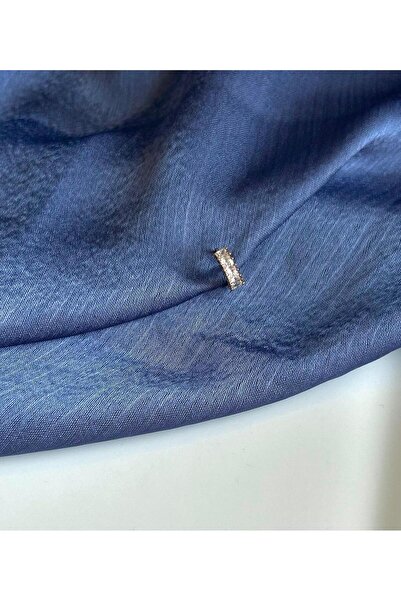 MUESTAKI zirkon taşlı küçük çelik kadın paslanmaz küpe - hediye kutulu