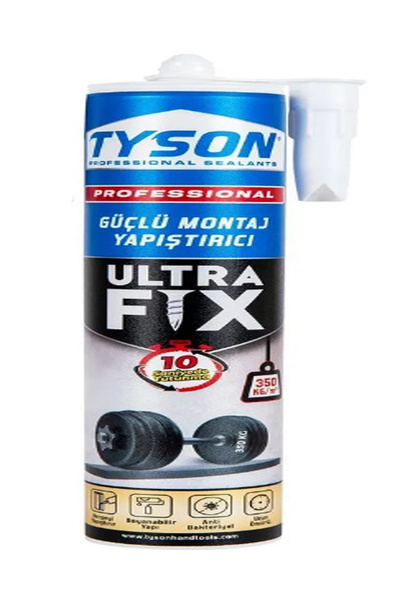 TYSON Ultra Fix Güçlü Montaj ve Korniş Yapıştırıcısı