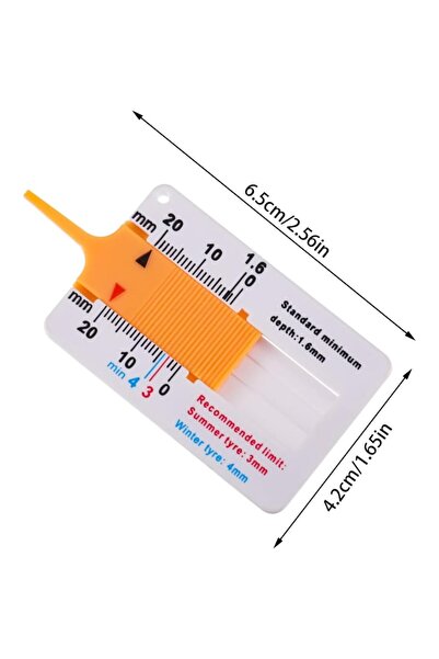 General Store Indicator pentru Adancimea Benzii de Rulare a Anvelopei, ABS, Interval Masurare 0-20mm